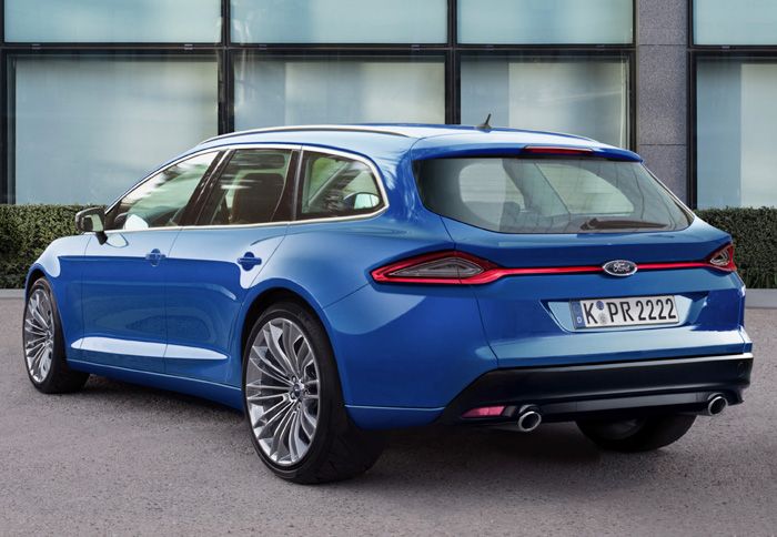 Η έκδοση στέισον βάγκον του νέου Ford Mondeo, εκτός από τη δεδομένη πρακτικότητα, θα διαθέτει και ενδιαφέρουσα αισθητική. 